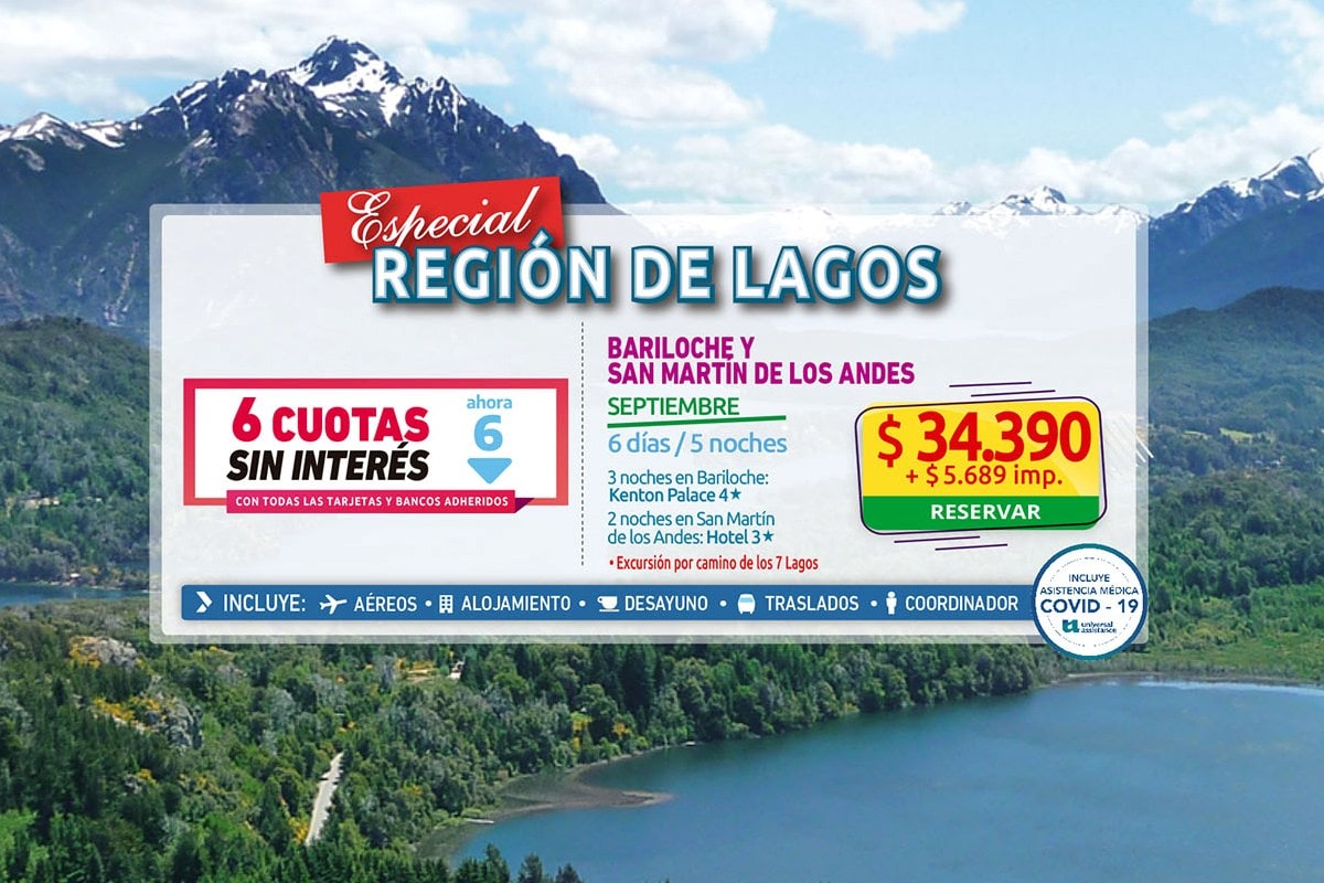 Region de los Lagos Bariloche y San Martin de los Andes
