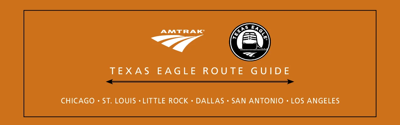 amtrack-texas eagle - Route