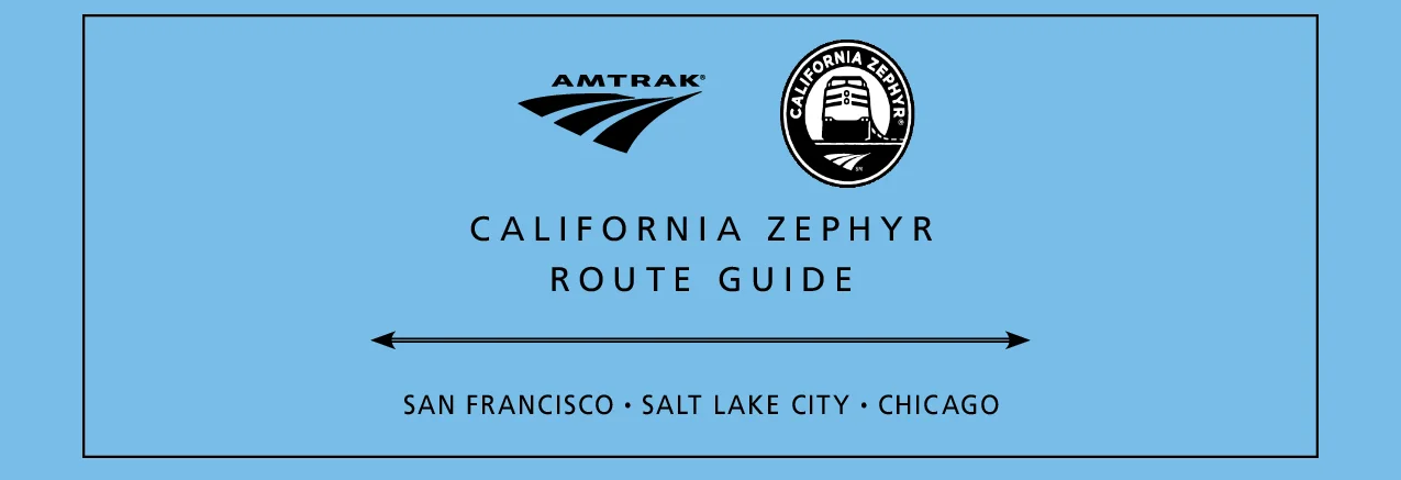 Ruta amtrack zephyr California -Chicago