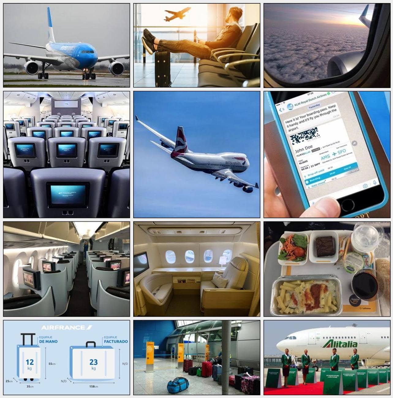 Pasajes areos a Europa con todas las aerolineas volando desde Buenos Aires