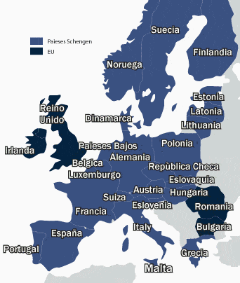 VIAJE A EUROPA SEGURO SCHENGEN