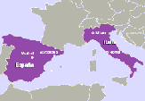 Pases de tren Regionales en Europa Mapa Espaa Italia